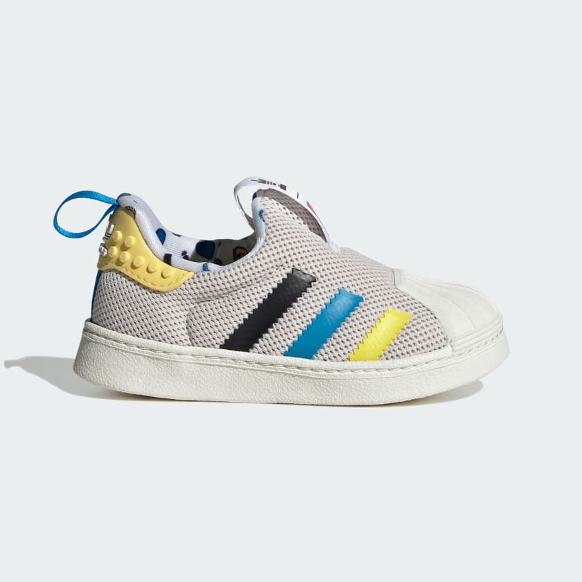 adidas Superstar 360 x LEGO Shoes Kids Grey adidas New Zealand