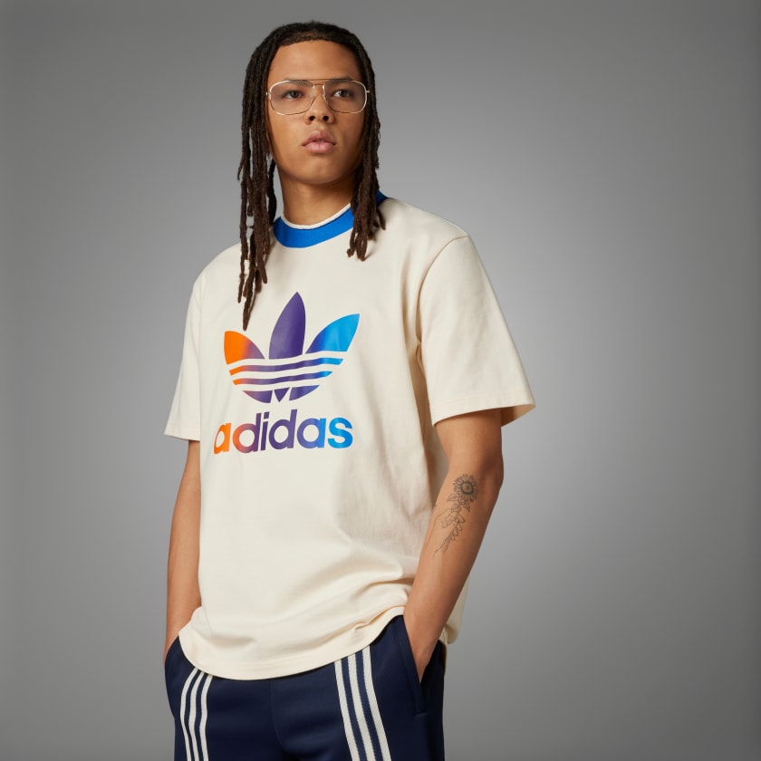 Adidas trefoil shop t shirt