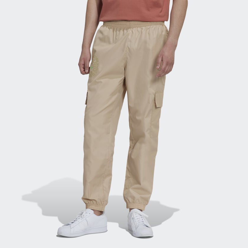 adidas Pants Cargo Ozworld Estampados Beige adidas Mexico