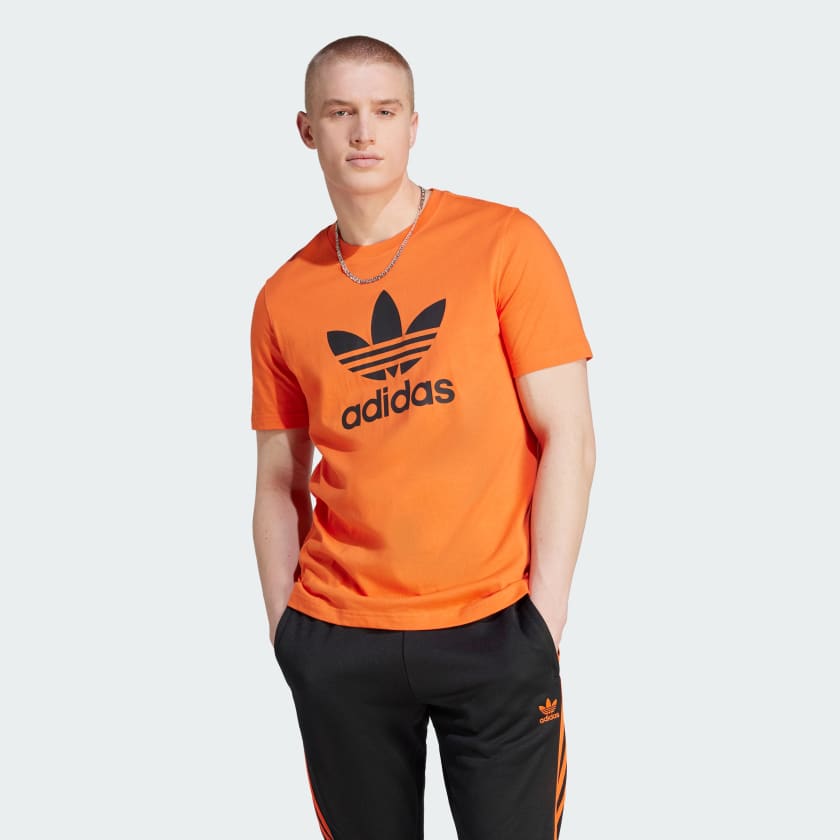 Adidas maglietta arancione 2025