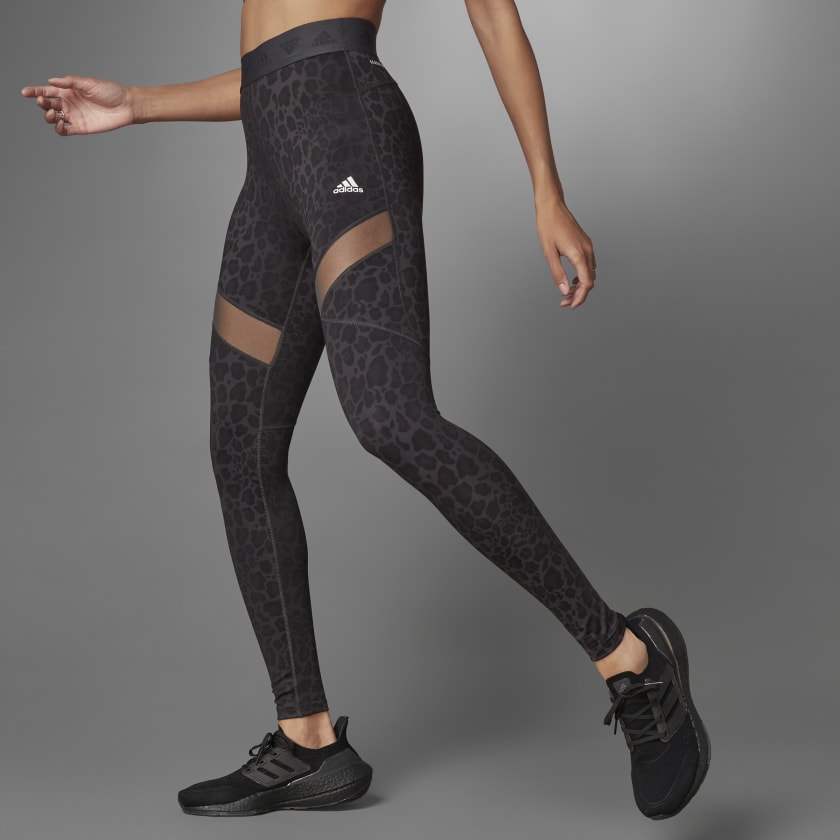 Adidas women's high rise tights clearance