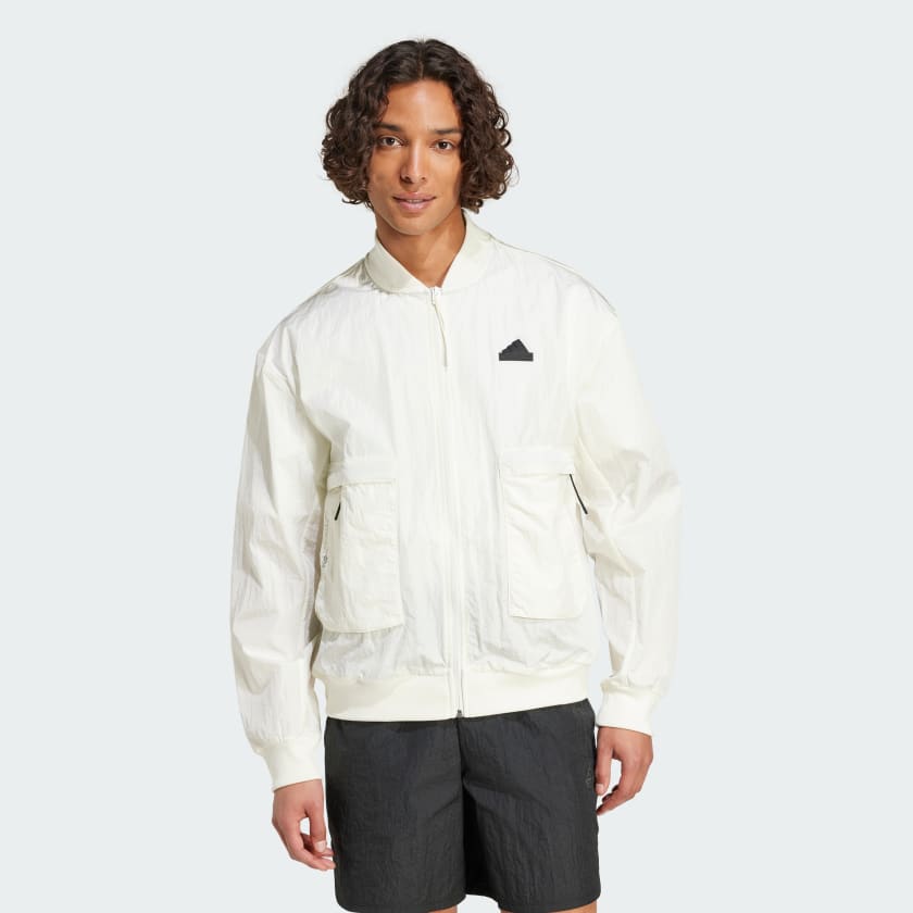 adidas City Escape Premium Jacket - White | Free Shipping with adiClub |  adidas US