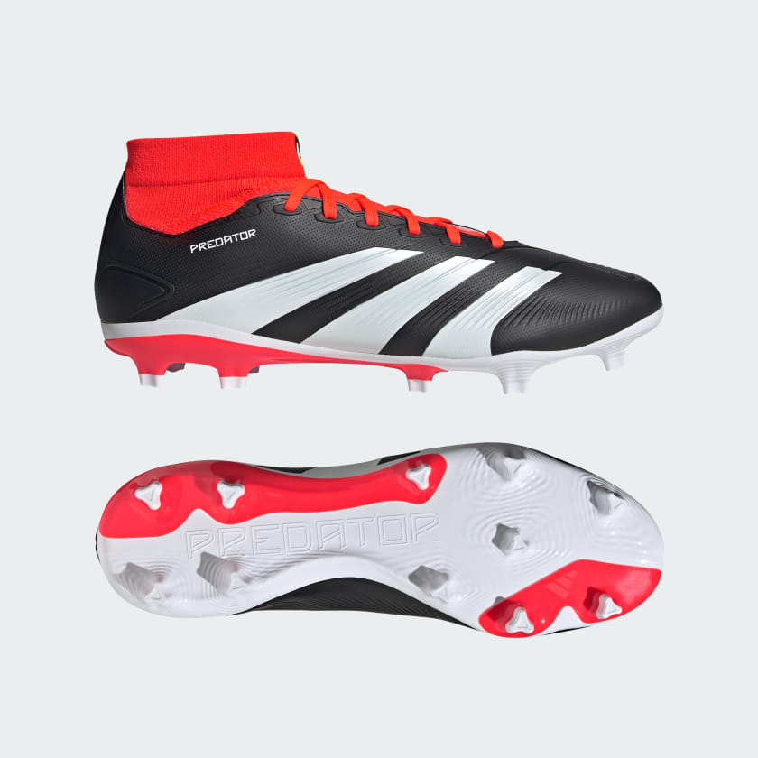 adidas Predator 24 League Firm Ground Cleats - Black | Unisex Soccer |  adidas US