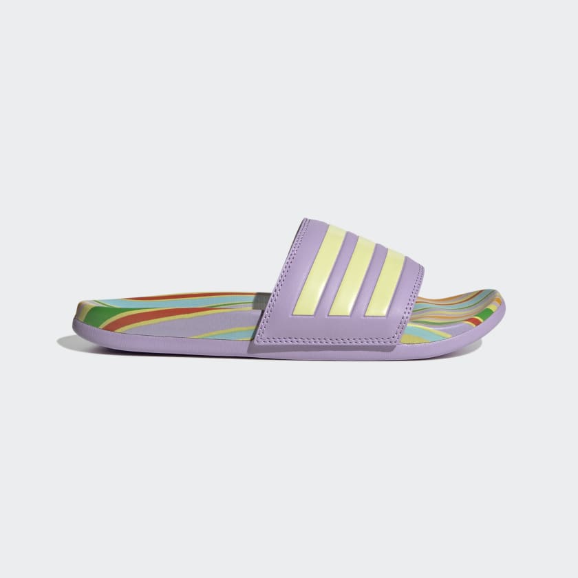 adidas Ojotas adilette Comfort adidas x FARM Violeta adidas Argentina