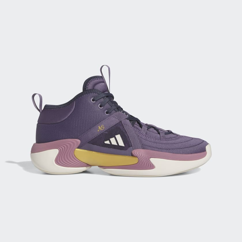 adidas Exhibit Select CP Mid Basketball Shoes - Purple | Women's Basketball  | adidas US