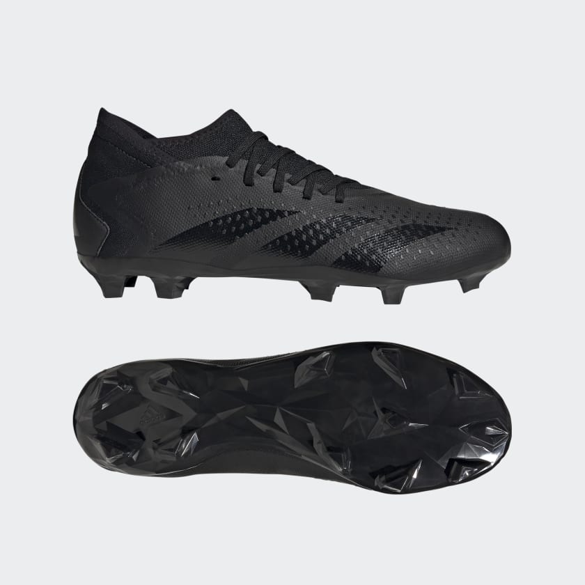 adidas Predator Accuracy.3 Firm Ground Soccer Cleats - Black | Unisex Soccer | adidas