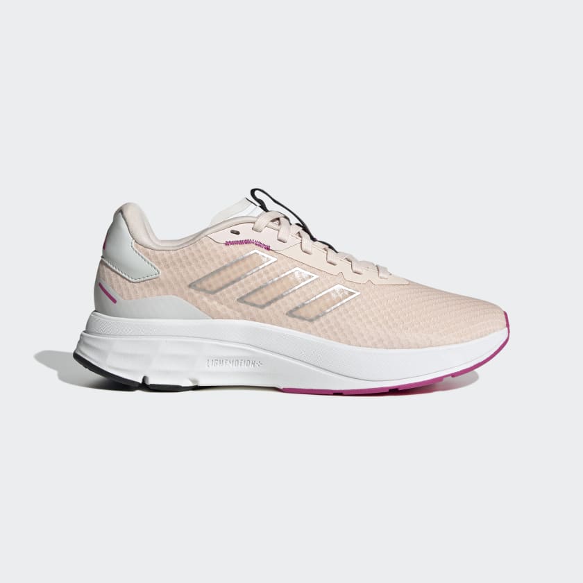 Adidas running shop shoes pink