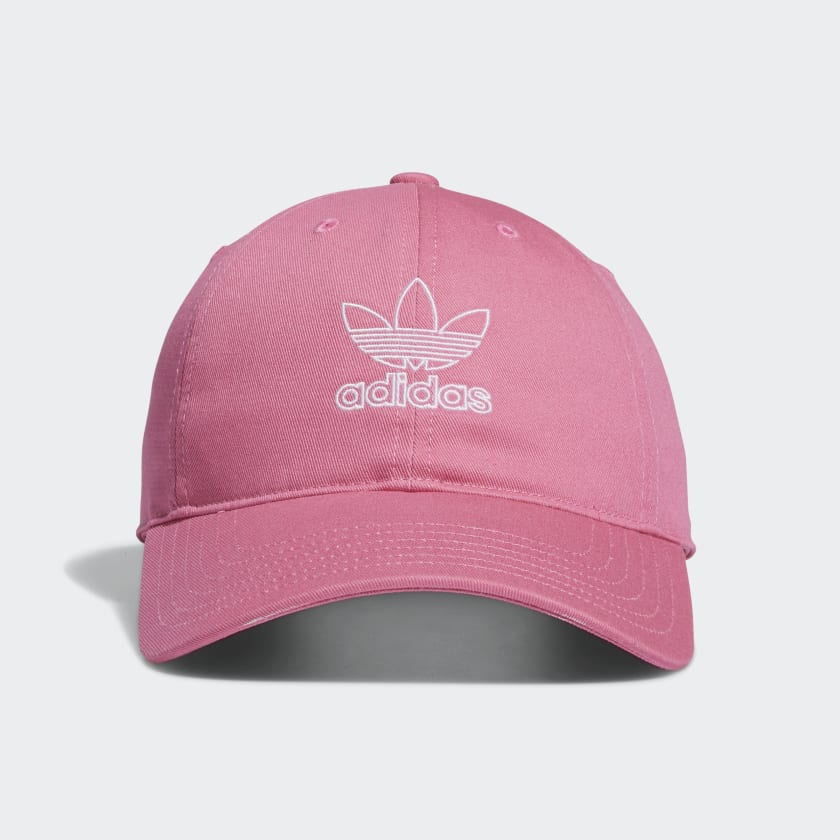 leerling bouwen Monteur adidas Relaxed Outline Hat - Pink | Women's Lifestyle | adidas US