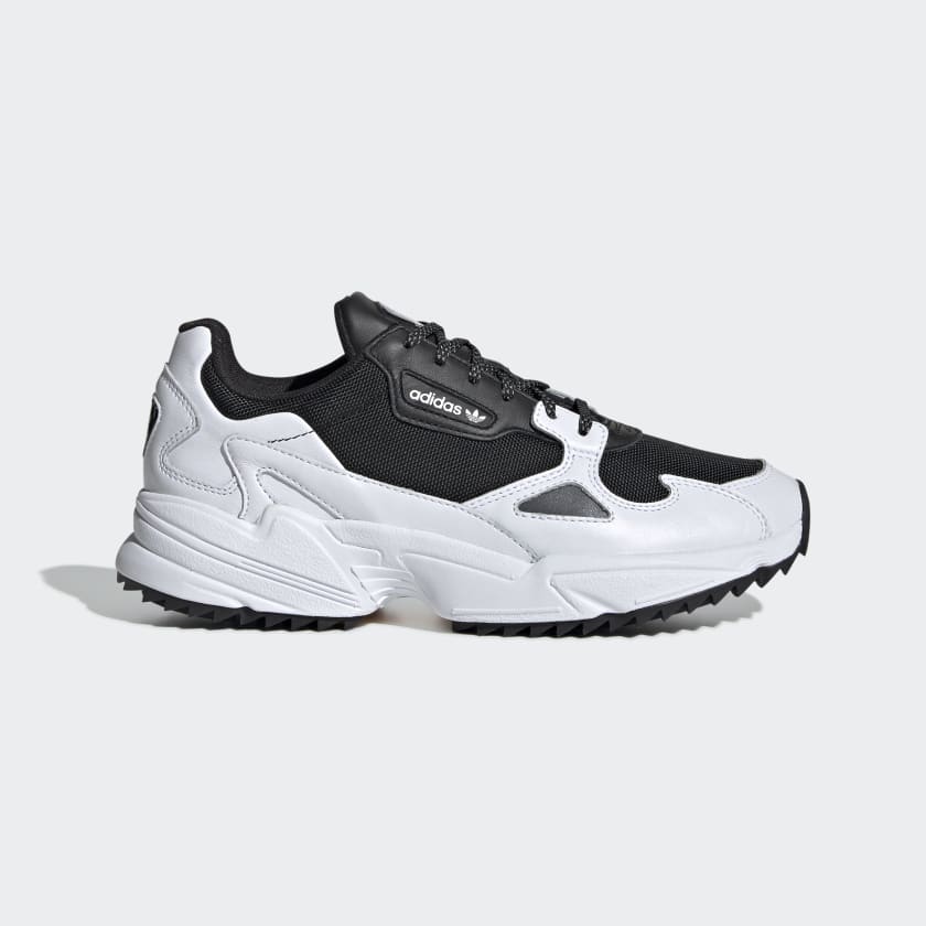 Adidas falcon w black online