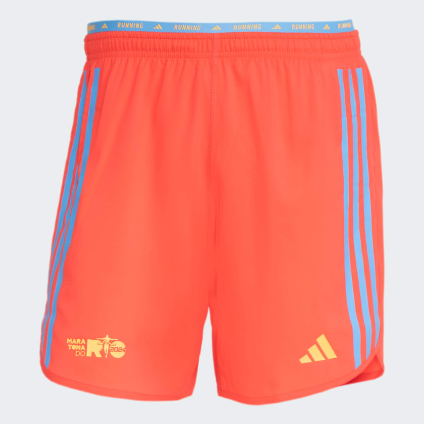 Shorts Maratona do Rio 24 Laranja adidas adidas Brasil