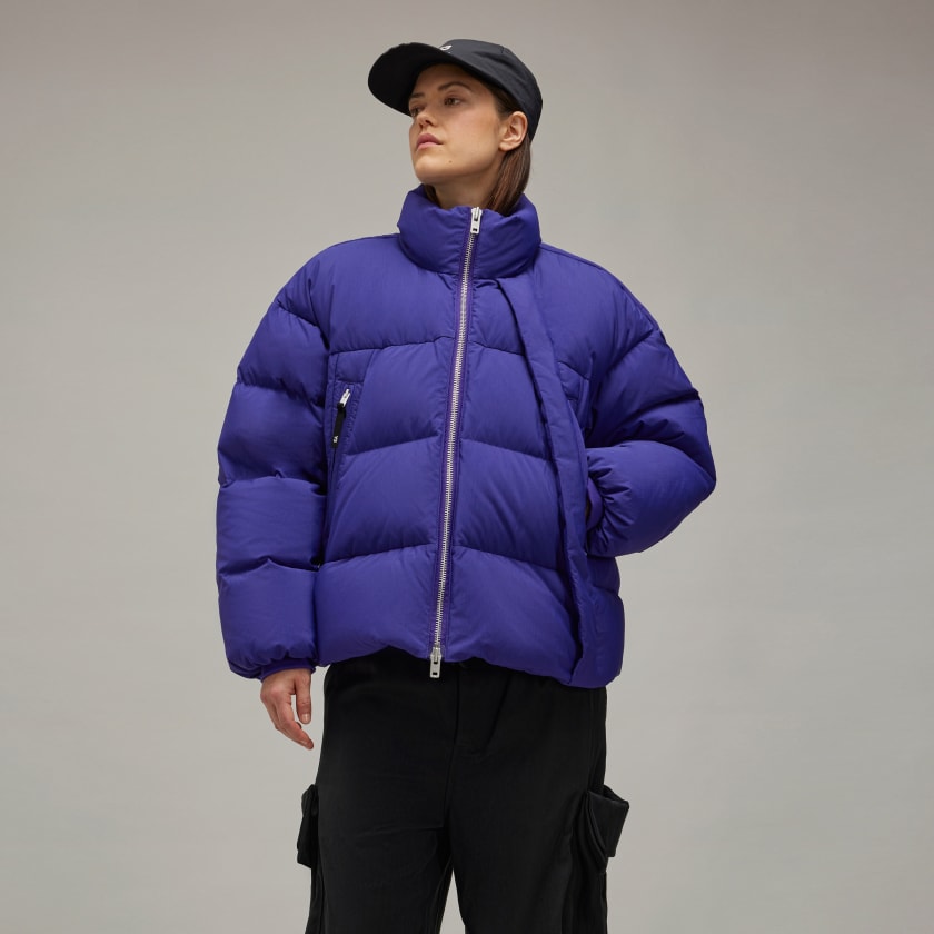 adidas Y-3 Puffer Jacket - Purple | Free Shipping with adiClub | adidas US