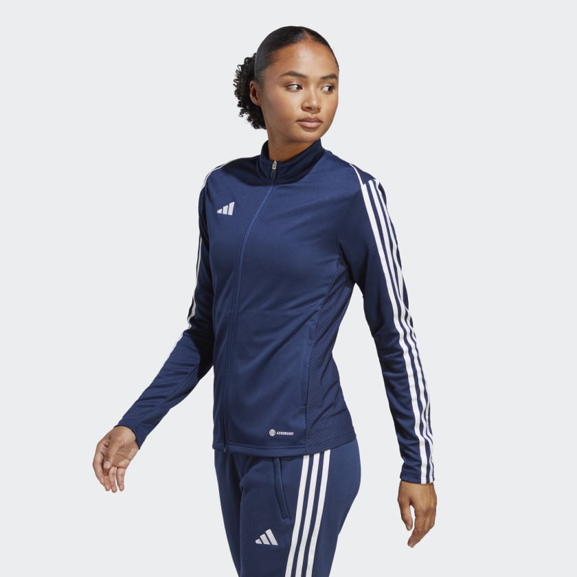 adidas Tiro 23 League Training Jacket - Blue | Women's Soccer | adidas US