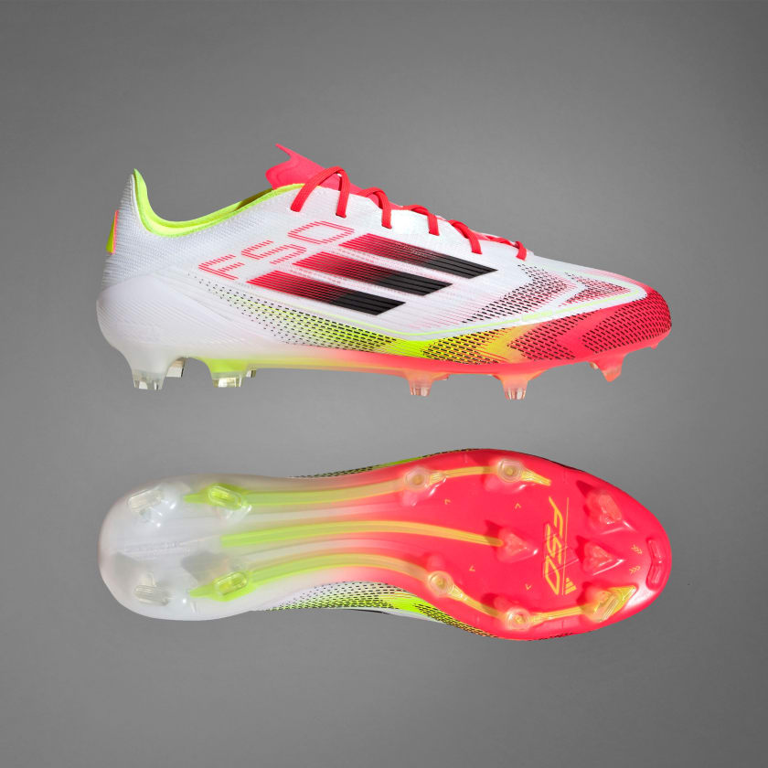 【超安い】 F50 adidas Elite UK adidas | White - Boots Ground Firm シューズ