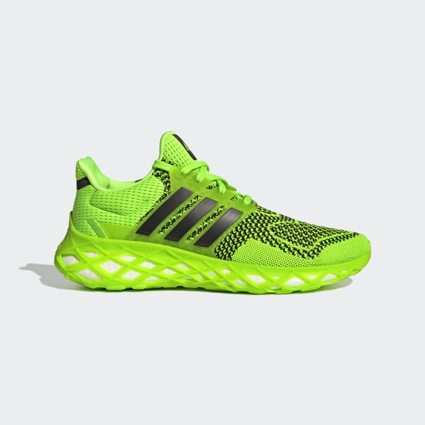 Adidas Neon Green Running Shoes