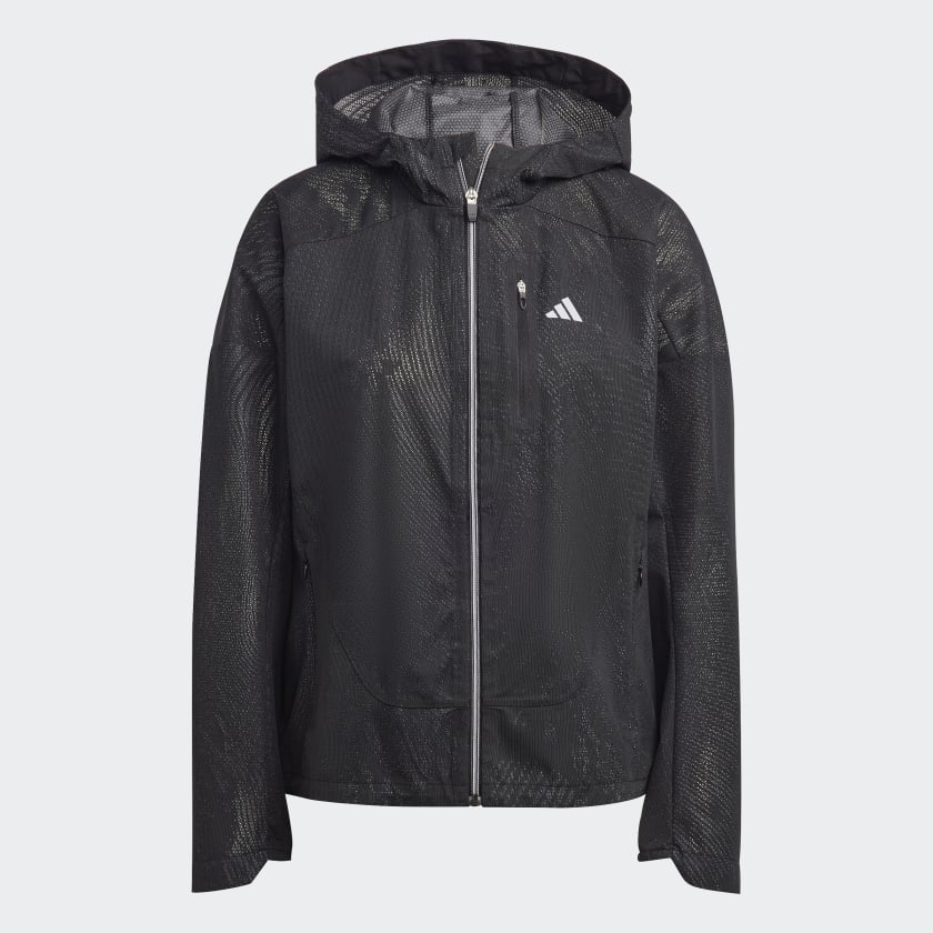 Adidas hi vis running jacket clearance