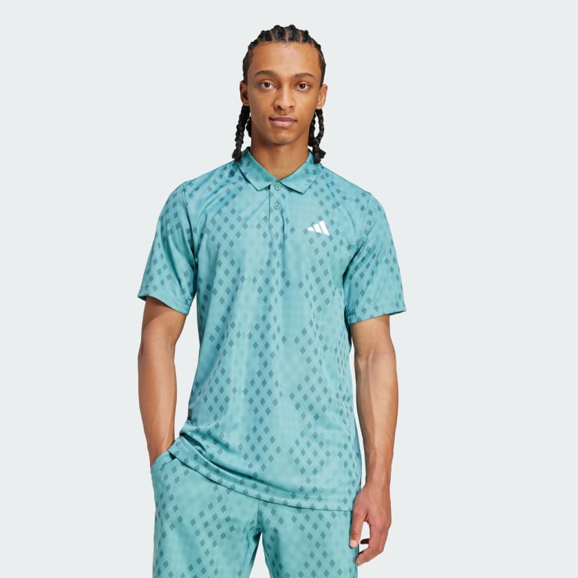 ★ adidas★ Tennis Pro Climacool Polo Shirt JM4734 adidas Tennis Pro Climacool Polo Shirt - White | Free