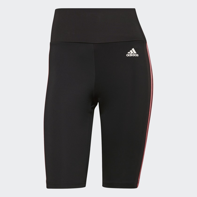 adidas Designed To Move High-Rise Short Sport Tights - Black | Women's ...