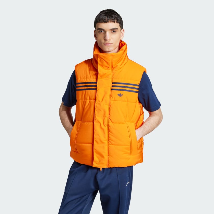 Giacca adidas arancione hot sale