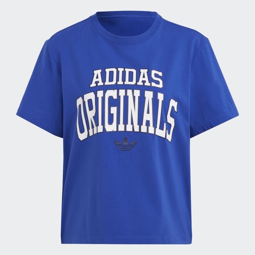 adidas T Shirt Blue adidas UK