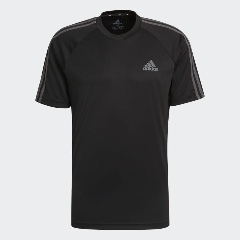 Camiseta adidas rayas sales