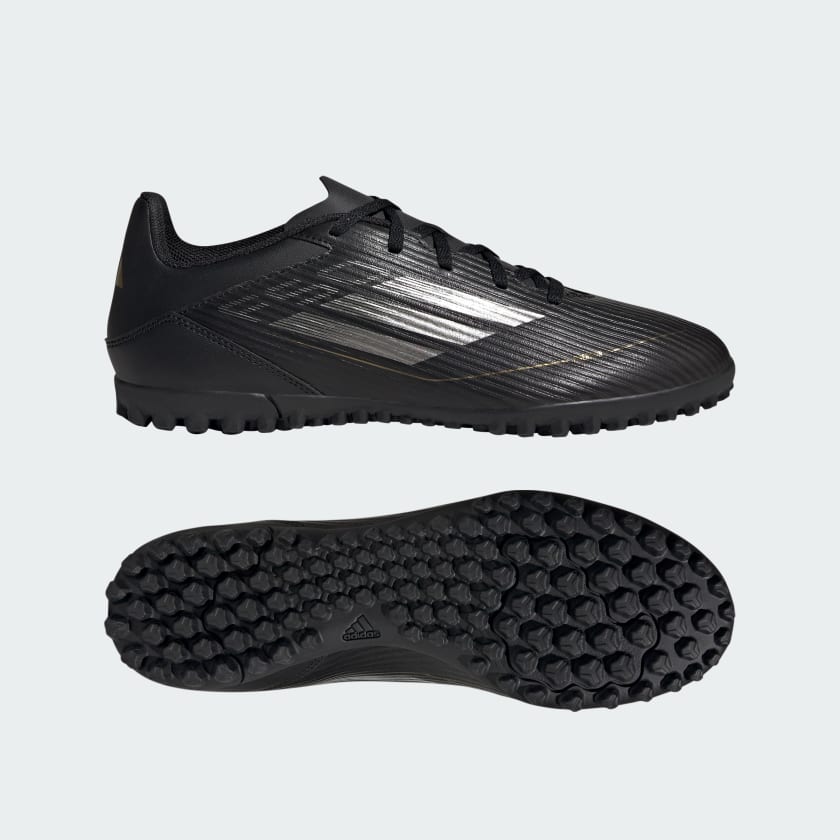 adidas Tacos de Futbol F50 Club Pasto Sintetico Negro adidas Mexico