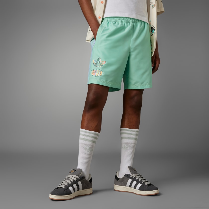 adidas Summer Enjoy adidas Green Men\'s | Lifestyle Shorts - | US