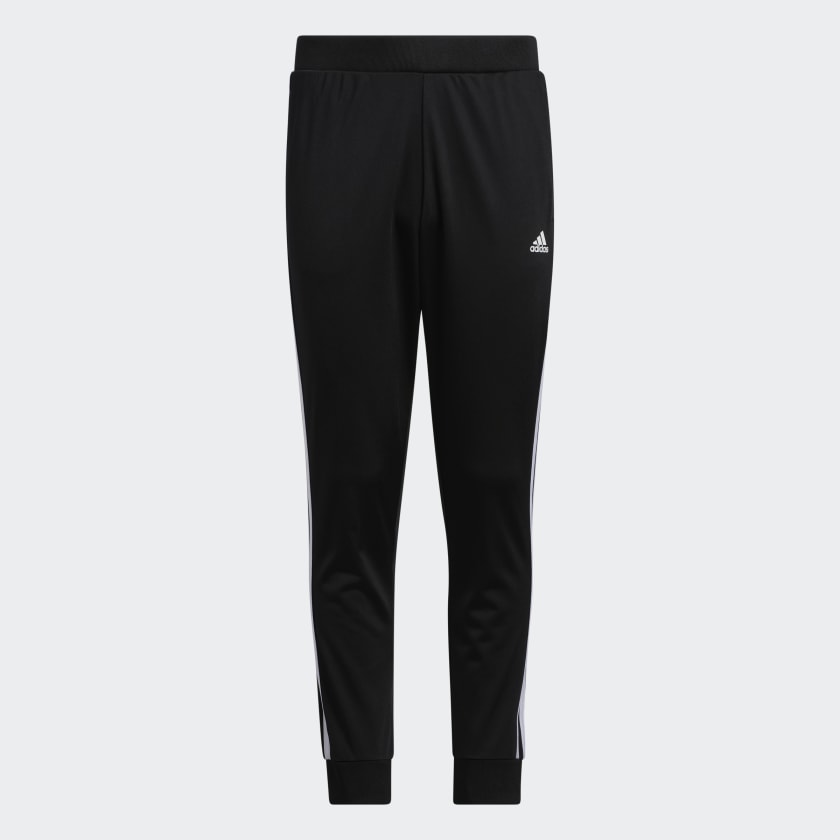 adidas D2M 3 Stripes Cuffed Long Pants Black