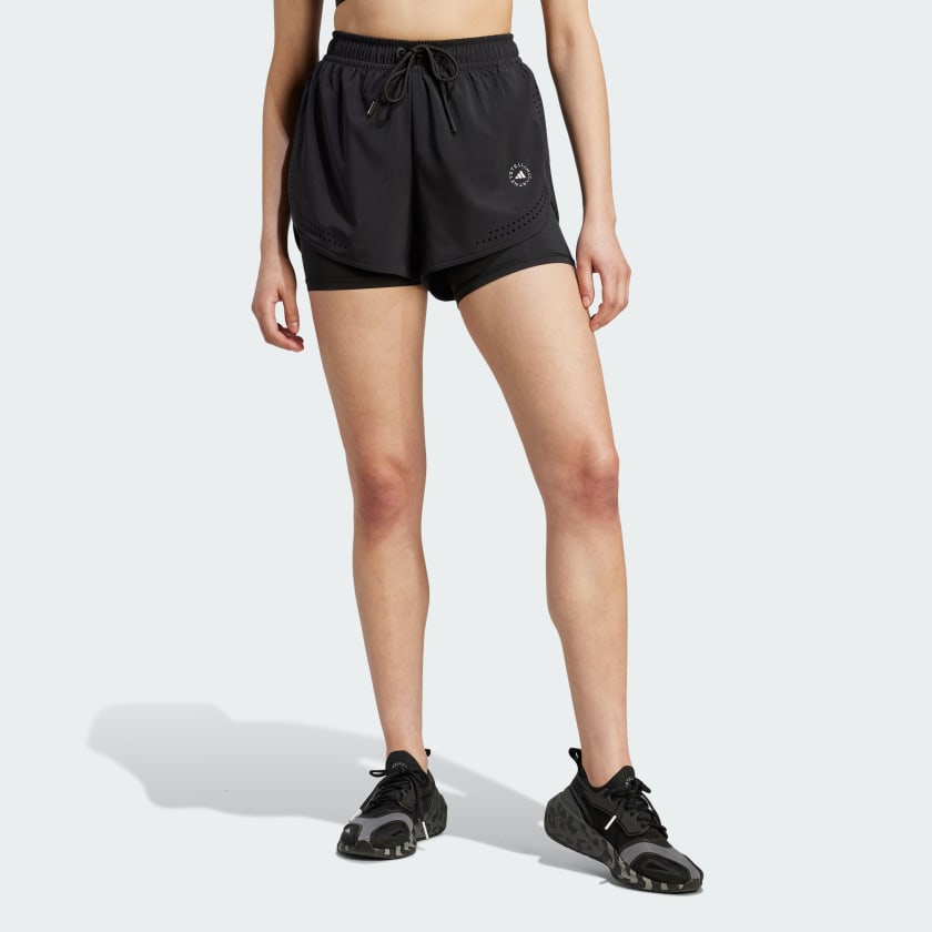 adidas by Stella McCartney TruePurpose 2-in-1 Training Shorts - Black |  adidas Canada