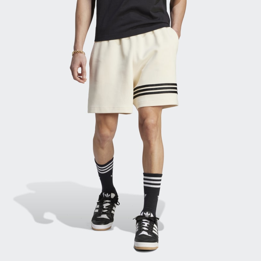 adidas Adicolor Neuclassics Shorts - Beige Men's Lifestyle | adidas US