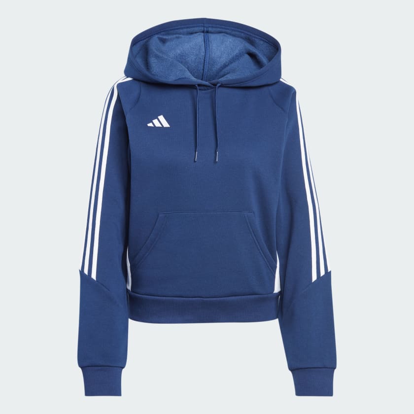 Felpa con cappuccio Tiro 24 Sweat Blu IR7507 01 laydown