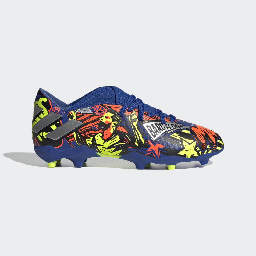 adidas Guayos Nemeziz Messi 19.3 Cesped Natural Seco Azul adidas Colombia