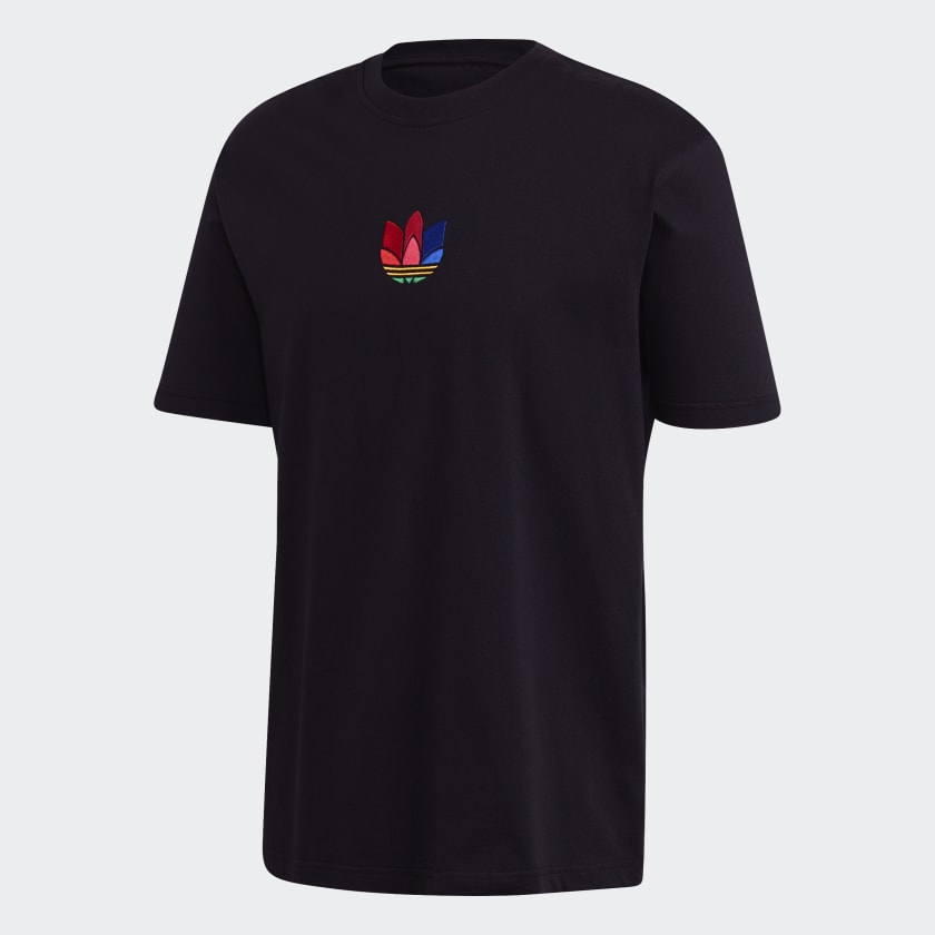adidas Remera Estampada Trifolio 3D Negro adidas Argentina
