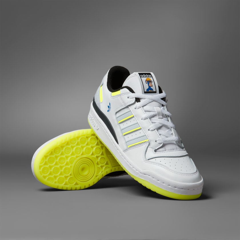 adidas Forum Low CL x Indigo Herz Shoes - White | Men's Basketball | adidas  US