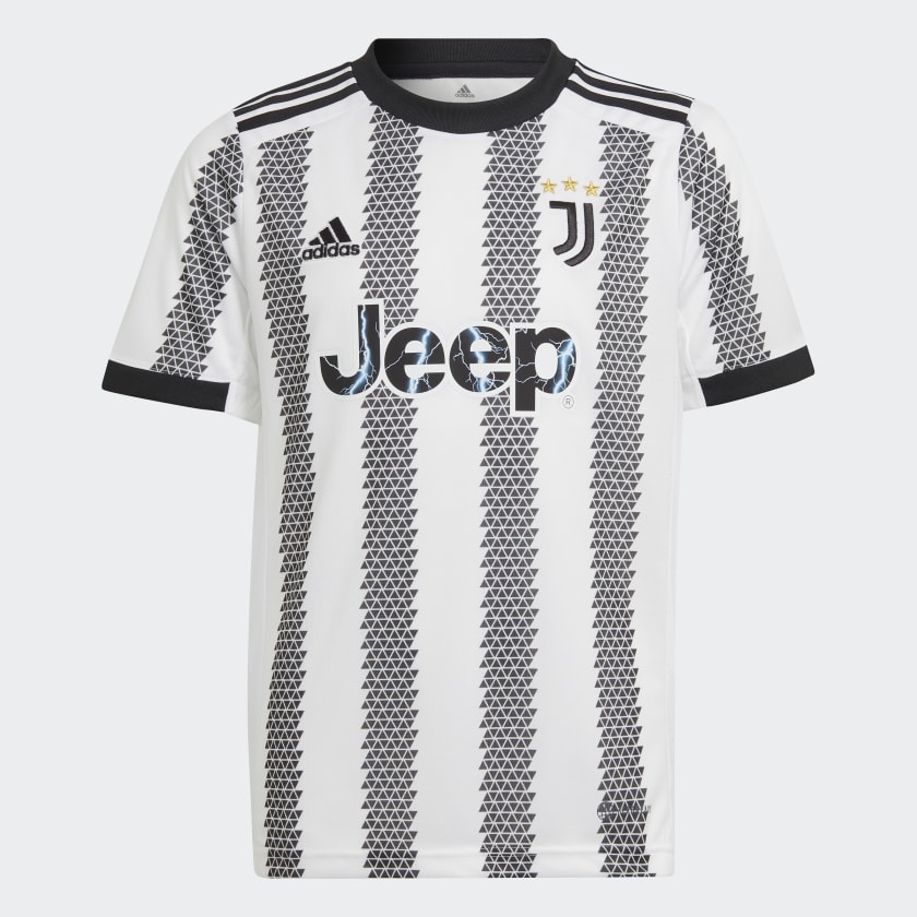 Juventus 22/23 Home Jersey - White | kids soccer adidas