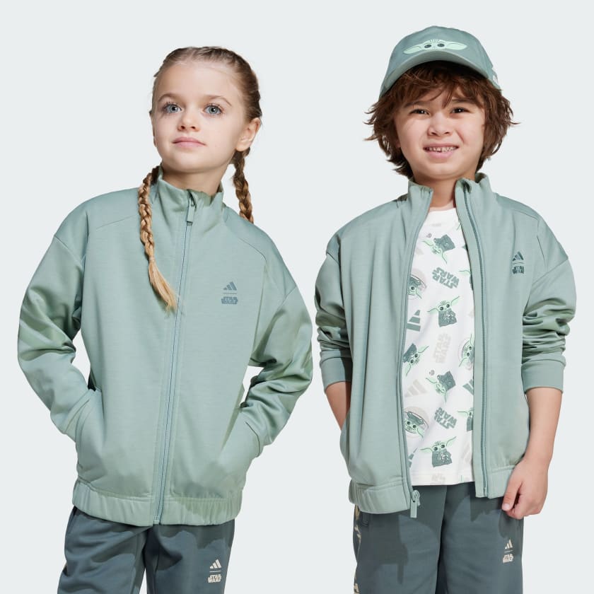 ADIDAS STAR WARS MANDALORIAN TRACK TOP - Green | Free