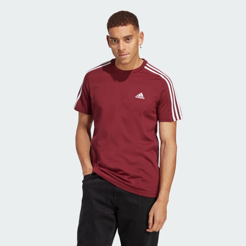 Adidas burgundy shirt best sale