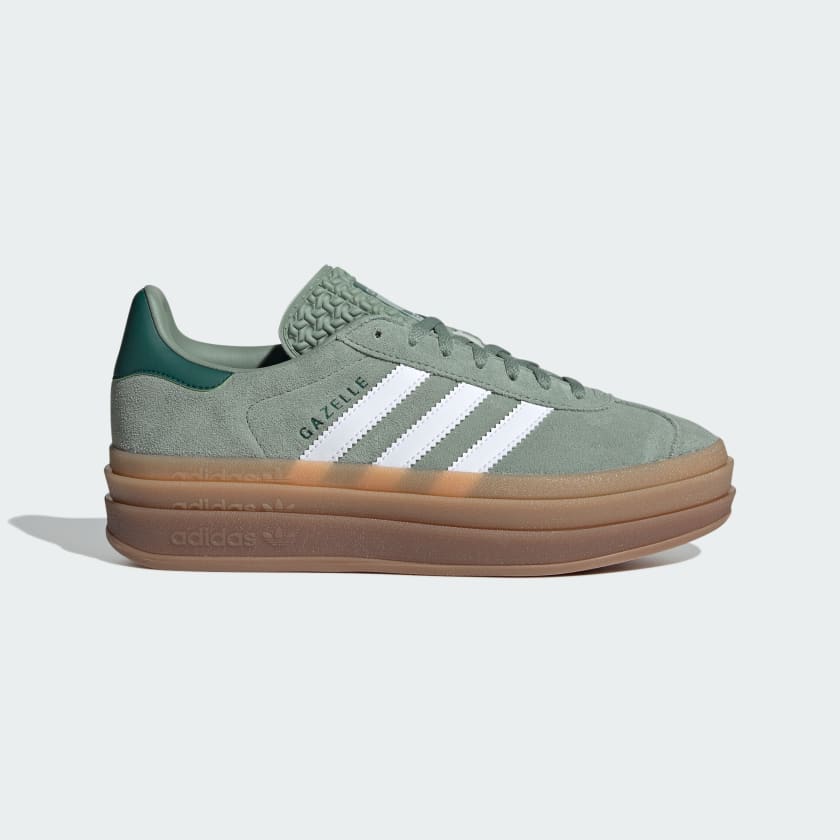 Adidas gazelle xanh on sale