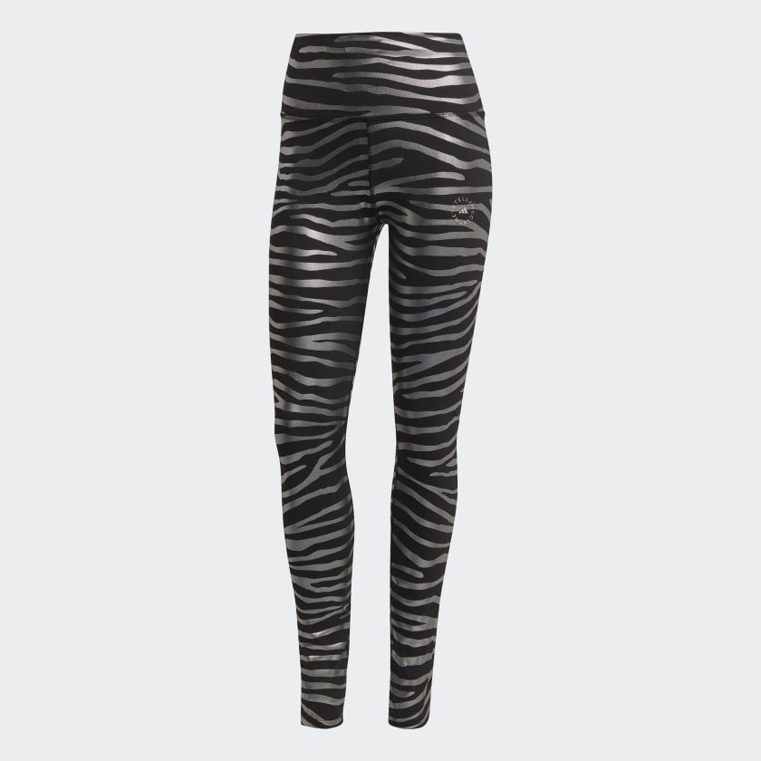 Zebra adidas leggings top