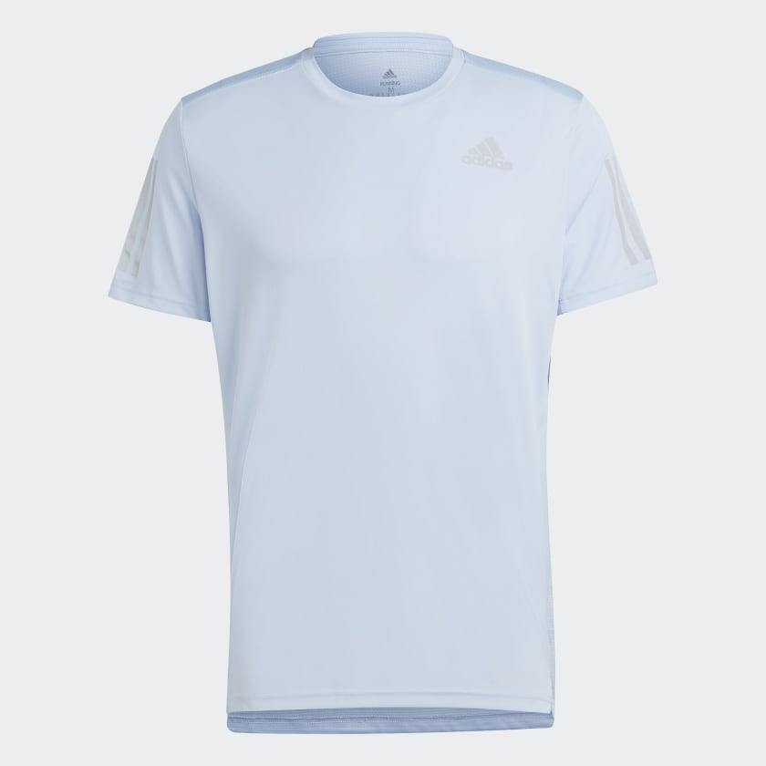 ◆adidas◆ Own the Run 3S Tee JD2276 CLOTHING - Own the Run 3-Stripes Tee - Purple | adidas Oman