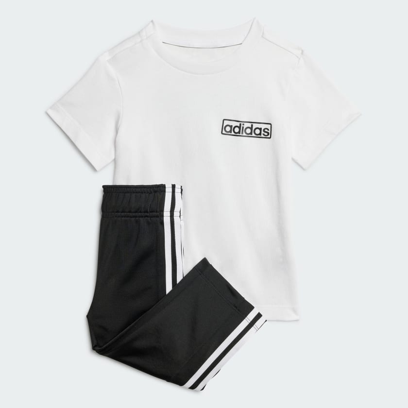 adidas Adibreak Shorts and Tee Set Kids Black Free Shipping with adiClub adidas US