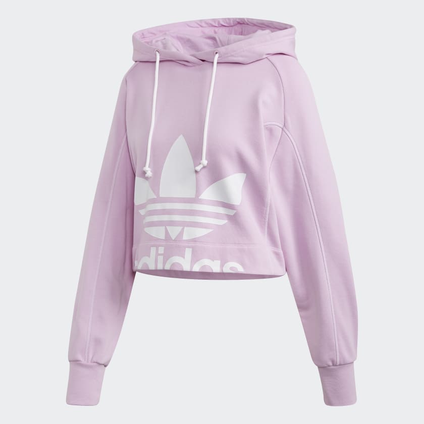 Sudadera corta adidas mujer sales