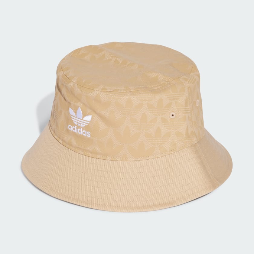 adidas Monogram Bucket Hat - Beige | Free Shipping with