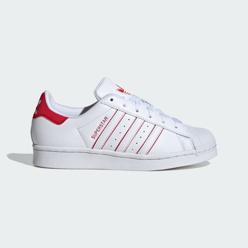 Adidas superstar 80s dlx kids white clearance