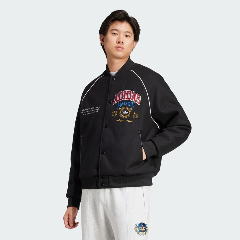 adidas VRCT Jacket Black adidas Thailand