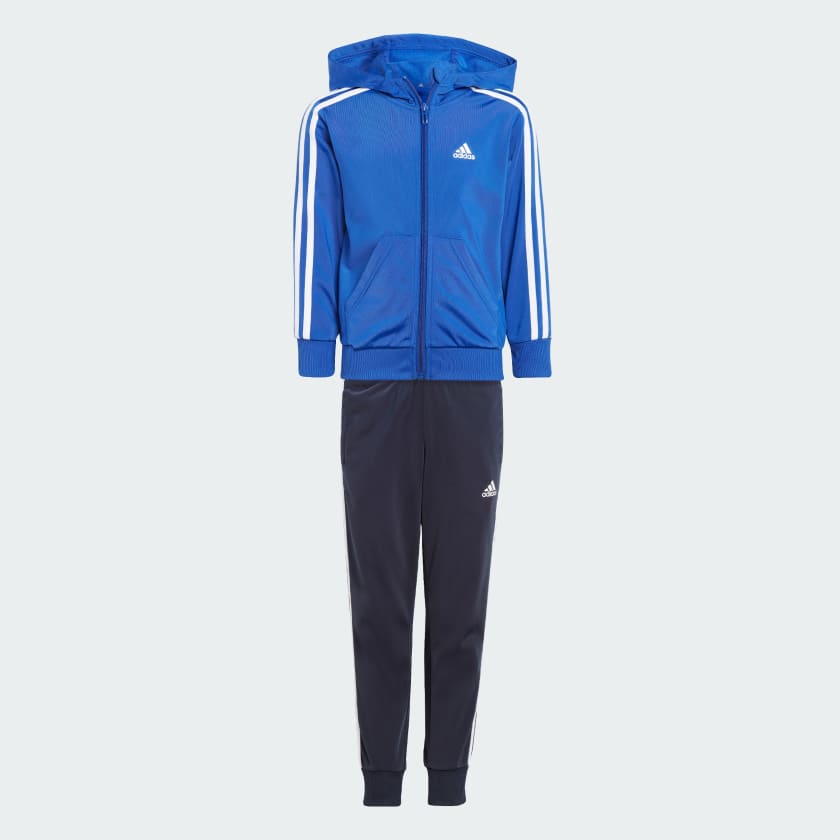 All blue adidas tracksuit outlet