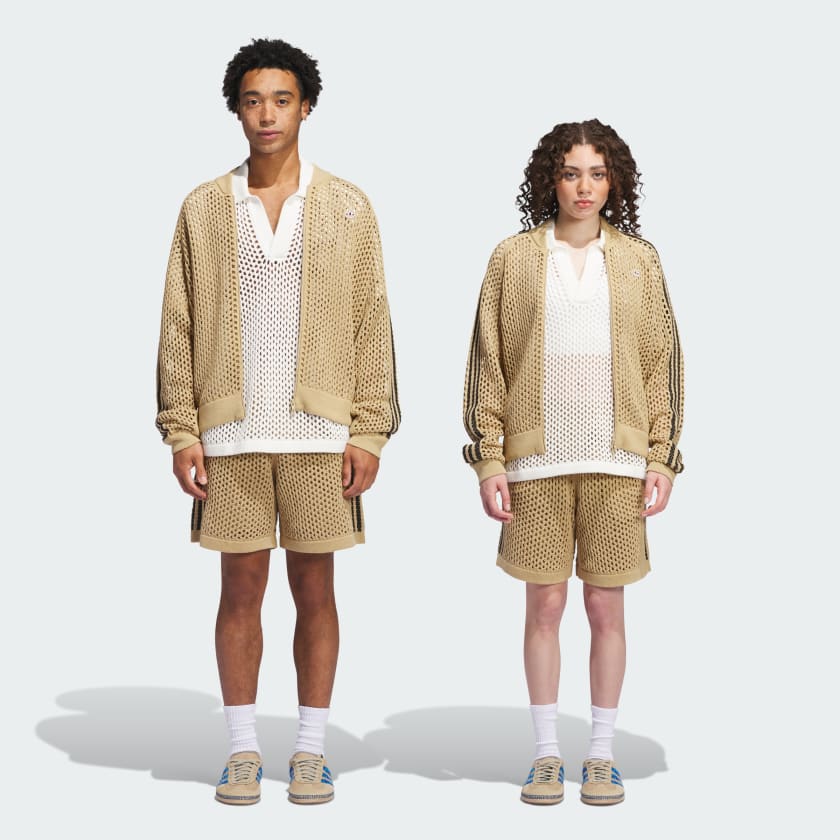 シモンズグランドセール Track Crochet CLOT adidas Top Philippines adidas | Beige - トップス