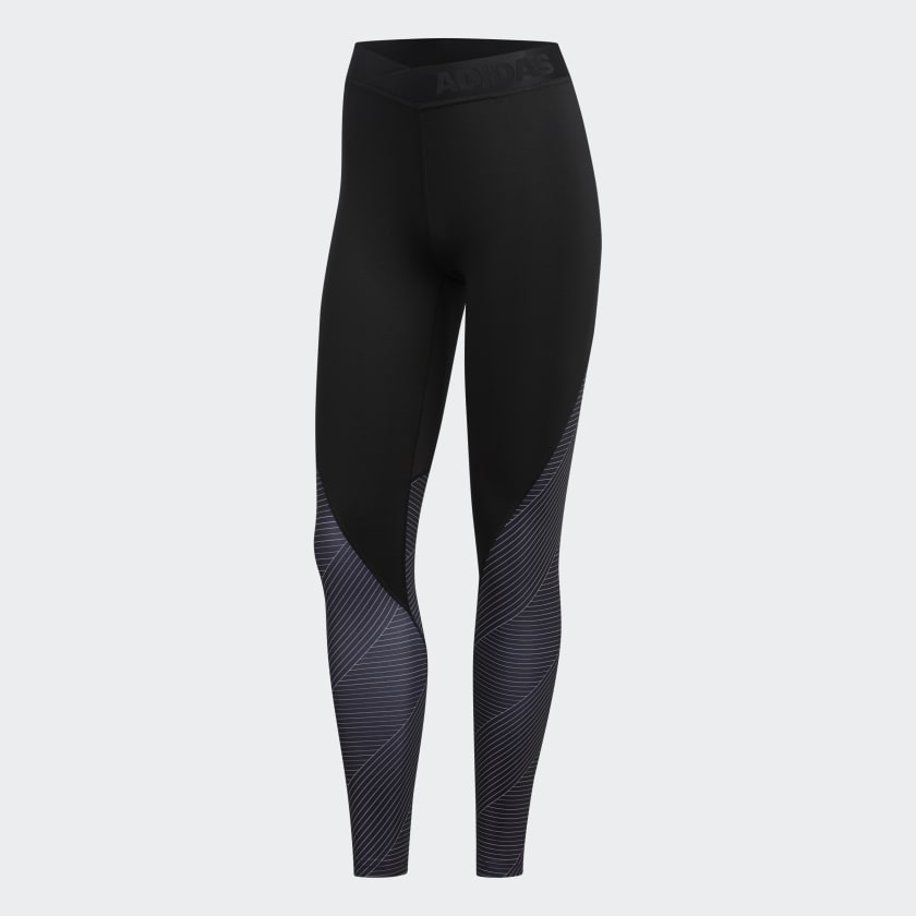 adidas Alphaskin 7 8 Tights Black adidas Philippines