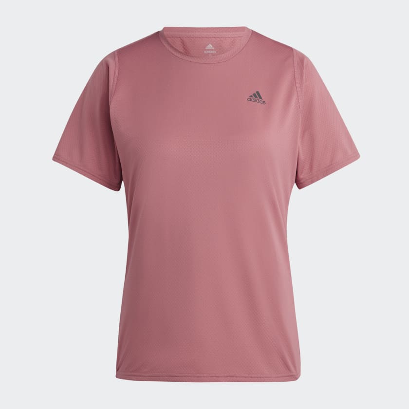 adidas RUN ICON 3 BAR TEE Pink adidas Philippines