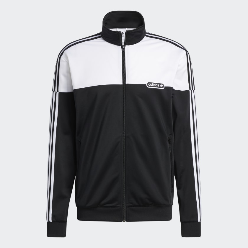 adidas Adicolor Classics Firebird Black Track Jacket | Zumiez