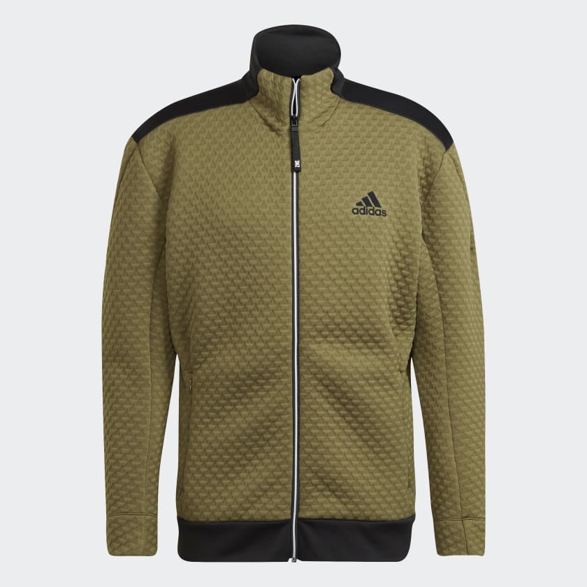 adidas Z.N.E. Sportswear COLD.RDY Track Top - Green | Free
